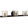 Artcraft Lighting Salinas 3 - Light Vanity in  Black/Brass - 2 of 4