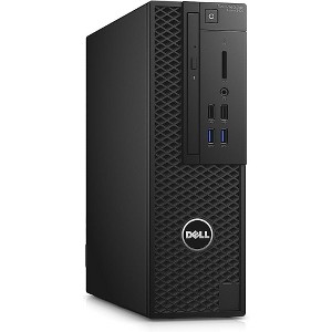 Refurbished: Dell Precision T3420 Desktop PC Intel Core i5-6500 8GB 1TB Win10P - Manufacturer Refurbished - 1 of 4