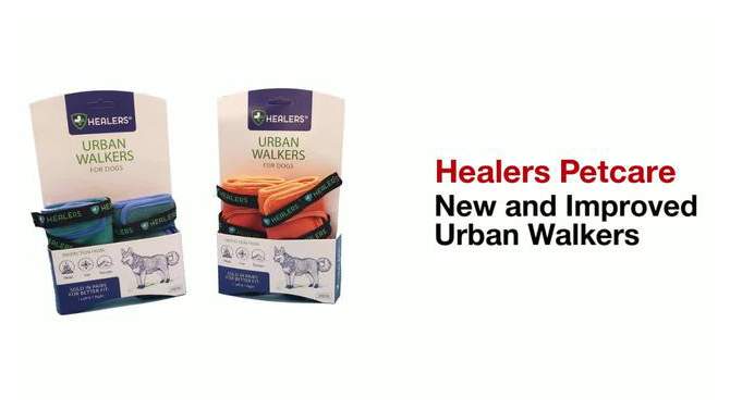 Healers Urban Walker Dog Boots - Orange, 6 of 7, play video