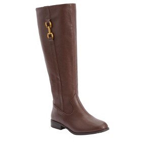 Comfortview Women's (Wide Widths Available) The Azalia Tall Wide Calf Boot - 1 of 4