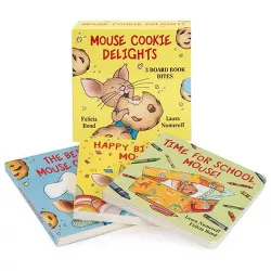Mouse Cookie Delights: 3 Board Book Bites - (If You Give...) by  Laura Joffe Numeroff