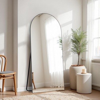 PexFix Arch Solid Wood Full Length Mirror Floor Mirror
