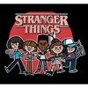 Juniors Womens Stranger Things Cartoon Gang Cowl Neck Sweatshirt - 2 of 4