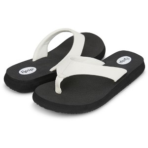 Women's Charlotte Yoga Mat Textured Flip Flop - 1 of 4