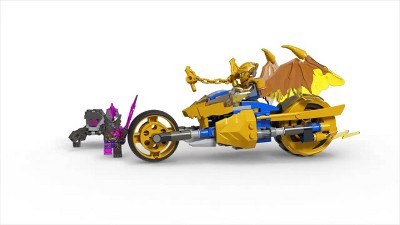 LEGO Ninjago 71768 Jays Golden Dragon Moto Jeu de construction Ninja pour  garçons, filles et enfants à partir de 7 ans 137