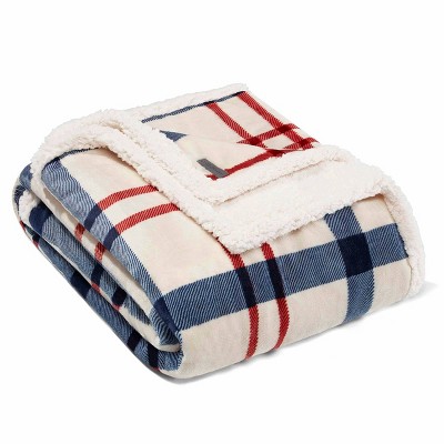 50"x60" Cordova Throw Blanket Natural - Eddie Bauer