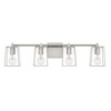 Craftmade Lighting Dunn 4 - Light Vanity in  Brushed Polished Nickel - image 4 of 4