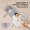 KeaBabies Ezee Portable Diaper Changing Pad, Portable Diaper Changing Mat, Waterproof Foldable Diaper Changing Pad - 3 of 4