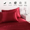 3/4 Pieces Satin Bed Sheet Set, Silky Cooling Soft Sheet Set - NTBAY - 4 of 4