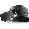 Roxoni Men's Ultra Soft Geniune Leather Rachet Rectangular Prism Dress Belt - 4 of 4