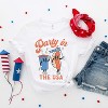 Simply Sage Market Women's Party In The USA Hot Dog Short Sleeve Graphic Tee - 2 of 2