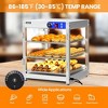 Karl Home 3-Tier 20 in. 800-Watt 110-Volt Hot Food Warmer Display Case Countertop - 4 of 4