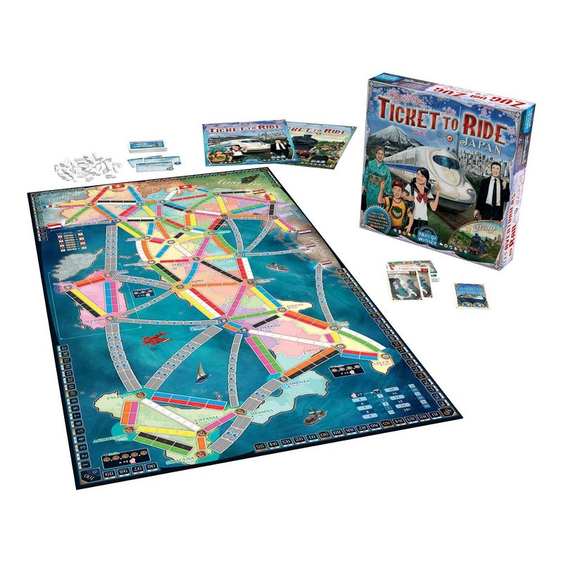Ticket to Ride Game: Japan &#38; Italy, 6 of 8