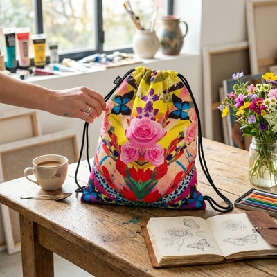 LOQI Shinpei Naito Flower Dream Backpack — фото 3