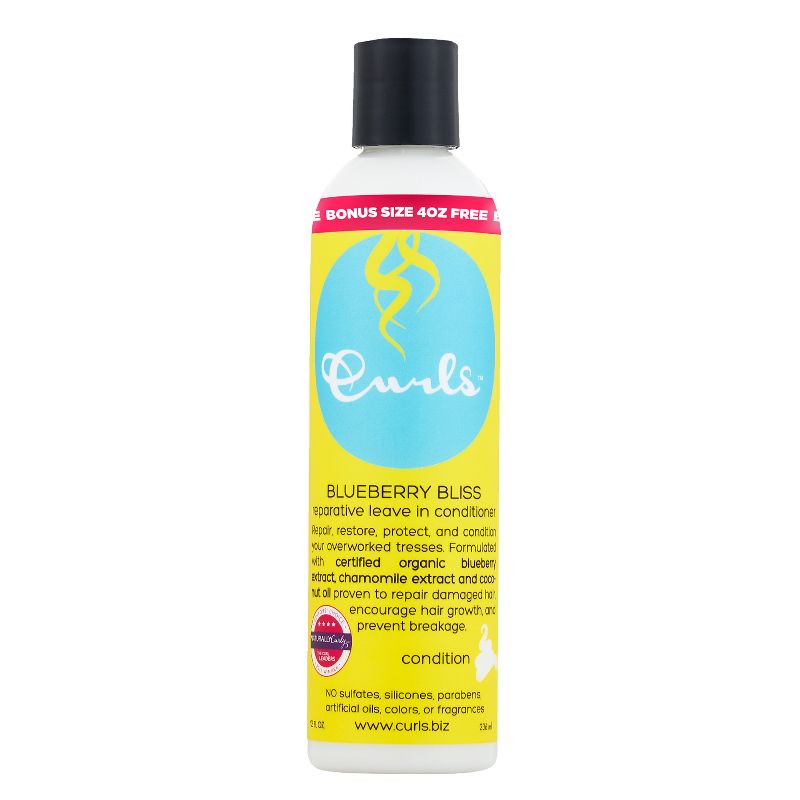 Curls Blueberry Bliss Reparative Leave-In Conditioner, 1 of 6