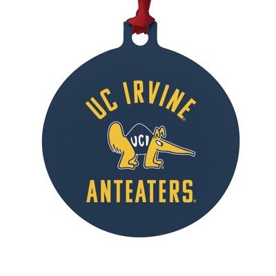 UC Irvine Anteaters Logo Aluminum Holiday Christmas Tree Ornament