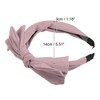 Unique Bargains Women's Big Bowknot Headband Hairband 1.2" Wide - 4 of 4