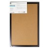 U Brands 23"x35" Magnetic Dry Erase Board Black Wood Frame with Marker - image 2 of 4