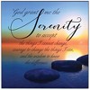Dicksons PLK1212-956 Grant Me The Serenity To Accept The Things I Cannot Change Blue And Orange 12 x 12 Wood Decorative Wall Plaque Hanging Artwork - 2 of 3