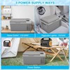 62/51/40 QT 12V Portable Car Fridge Freezer - Dual Zone, App Control, Wheels, AC/DC for Camping, Travel, 4 Power Modes - 4 of 4