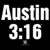 Men's WWE Stone Cold Steve Austin 3:16 White Logo T-Shirt - 2 of 4