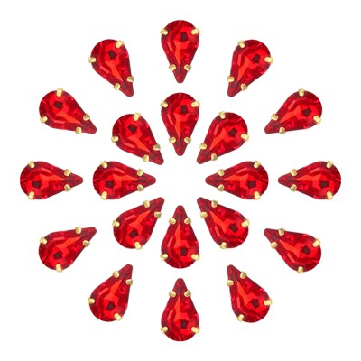 bright red