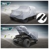 Unique Bargains SUV Car Cover Fit for Jeep Wrangler JK 4 door 2007-2017 Outdoor Waterproof Sun Dust Wind Snow Protection 210D Oxford - 2 of 3