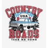 Country Roads Take Me Home Adult Long Sleeve Hoodie - image 2 of 2