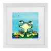 Trademark Fine Art Sylvia Masek Frog's Lunch Matted Framed Art - 2 of 4