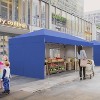 GustoWave 10'x20' Portable Pop-Up Canopy Tent with 4 Sidewalls for Outdoor Events, Camping - 4 of 4