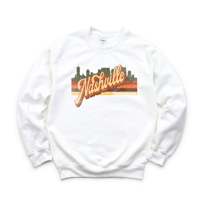 Simply Sage Market Women's Graphic Sweatshirt Nashville Stripes
