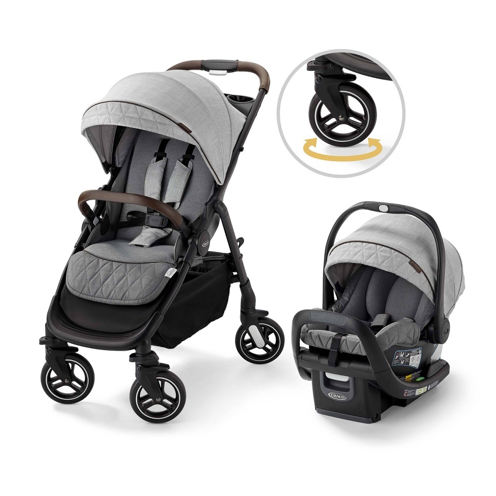 Photos - Pushchair Accessories Graco Premier Merge Travel System with SnugRide SnugFit 35 LX Infant Car S 