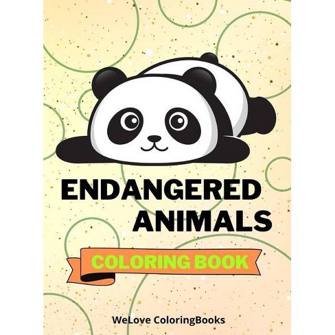 Download Endangered Animals Coloring Book By Wl Coloringbooks Hardcover Target