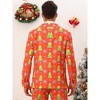 TATT 21 Men's Halloween Graphic Printed Party Costume Blazers - 3 of 4