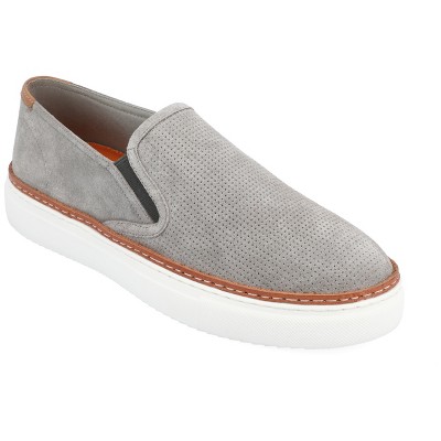 Thomas & Vine Tillman Slip-on Leather Sneaker Grey 10.5 : Target