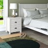 Galano Cinzia 2-Drawer Nightstand Effortless Assembly & Stylish Storage Solution- 18.1''W x 15.1''D x 22.3''H - image 3 of 4