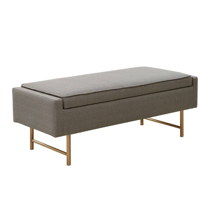 Sunnycrest Accent Bench Gray, 3 of 8