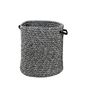 Colonial Mills Galaxy Weave Hampers - Black 17"x17"x22" - 1 of 4