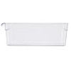 LunaLulinlk (3 pack) Large Fridge Bin, 12x8x4 inches, Clear Plastic，KItchen Storage - 2 of 4
