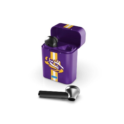 NCAA LSU Tigers True Wireless Bluetooth Stem Earbuds