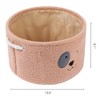 REGALWOVEN Cotton Collapsible Storage Lightweight Storage Bin 13*8.1in 3 Pcs - 4 of 4