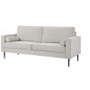 3 Seat/Loveseat/Single/Ottoman Sofa Couches, Upholstered Accent Sofa Chair, Beige -ModernLuxe - image 2 of 4