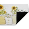 Stupell Industries Hope with Country Sunflowers Printed Outdoor Door Mat, design by Kim Allen, 18"x30" - 2 of 4