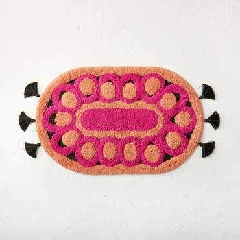 Chaya Bath Rug Terracotta Pink - Opalhouse™ designed with Jungalow™