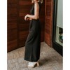 Women's Nova Sleeveless Belted Jumpsuit - C'isa - 3 of 4