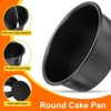 Unique Bargains Removable Loose Bottom Cheesecake Pan 2 Pcs - 4 of 4