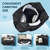 Men's and women's lightweight fitness bags, travel waterproof luggage bags with wet pockets, easy to clean travel bags - 2 of 4