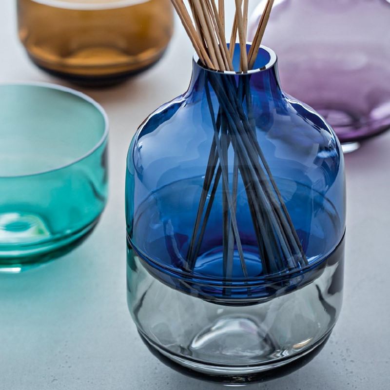 Leonardo Fusione 3 piece Glass Vase Set - Blue, 5 of 8