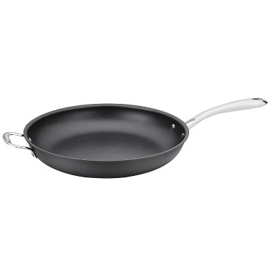 Cuisinart 622-36H Chefs Classic Nonstick Hard-Anodized 14-Inch Open Skillet with Helper Handle Black 