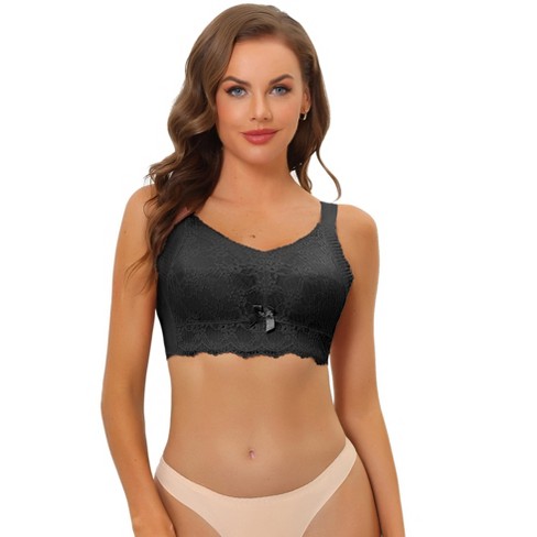 Smart & Sexy Smooth Lace T-shirt Bra Black Hue W/ Ballet Fever (smooth Lace)  40c : Target